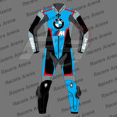 BMW Superbike Pro 2023 Motorbike Leather Race Suit Front