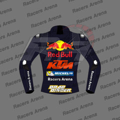 Bard Binder KTM Re Bull MotoGP 2022 Motorcycle Leather Race Jacket Back