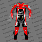 Franco Morbidelli Ducati British GP 2024 Motorcycle Leather Racing Suit Front