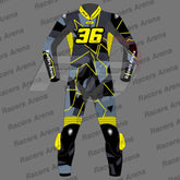 Joan Mir 36 Winter Test 2022 Motorcycle Leather Race Suit Front