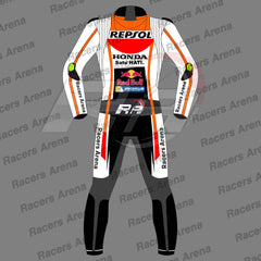 Joan Mir HRC Honda Repsol MotoGP 2023 Race Leather Suit Back