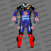 Jonathan Rea SBK 2025 Yamaha Motorcycle Leather Racing Suit Front