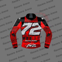 Marco Bezzecchi MotoGP 2024 Winter Test Motorcycle Leather Race Jacket Back