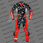 Pol Espargaro Winter Test 2023 Motorcycle Leather Race Suit Front