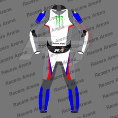 Racers Arena TrackForge Monster Energy Motorcycle Suit Back