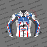 Raul Fernandez Aprilia MotoGP 2024 Motorbike Leather Race Jacket Front