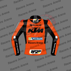 Raul Fernandez Tech3 KTM MotoGP 2022 Motorbike Leather Race Jacket back
