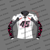 Scott Reddings 45 Winter Test 2022 Motorcycle Leather Riding Jacket Front