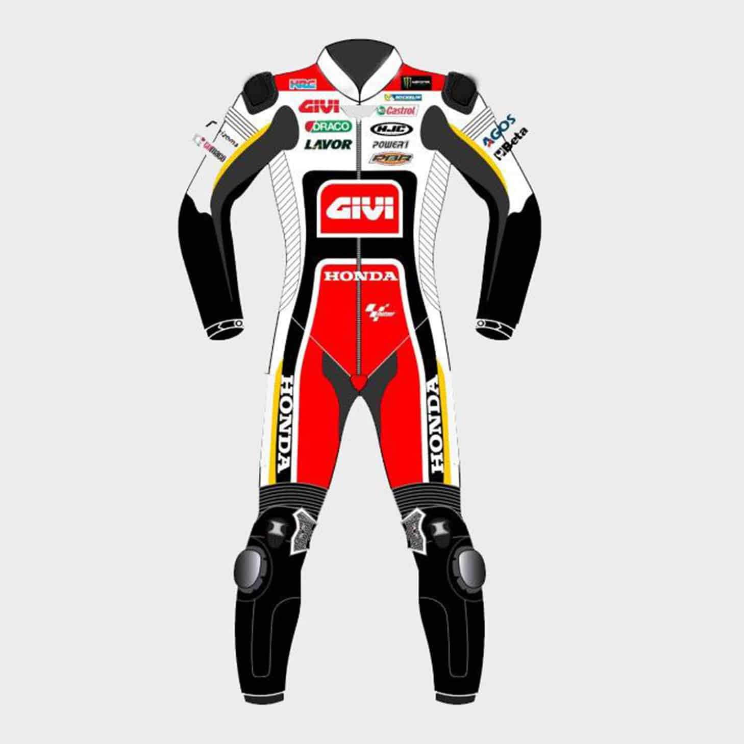 Cal Crutchlow LCR Honda 2017 MotoGP Race Suit Front