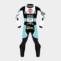 Sport Bike Racing Suit Chaz Davies Ducati WSBK 2021 Back
