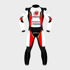 Takaaki Nakagami LCR Honda 2019 MotoGP Race Suit Back