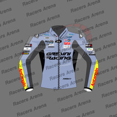 Alex Marquez MotoGP Team Gresini 2025 Motorbike Racing Jacket Front
