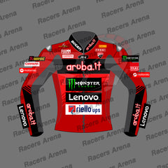 Alvaro Bautista Ducati SBK 2024 Motorcycle Track Race Jacket