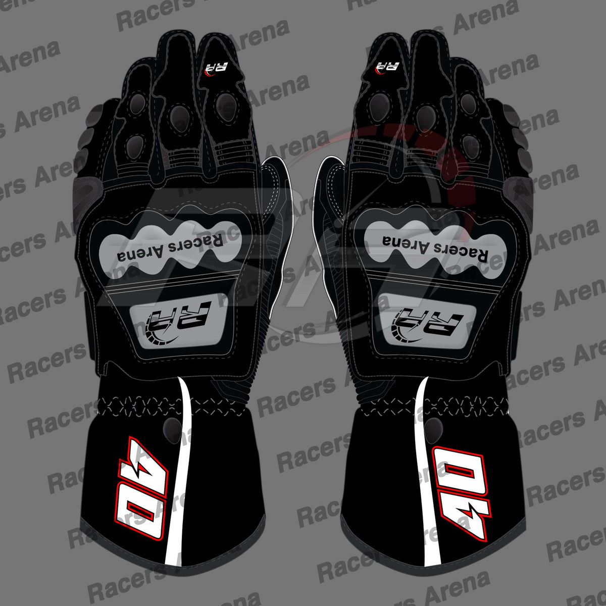 Darryn Binder MotoGP 2022 Motorbike Leather Race Gloves