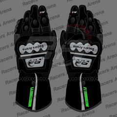 Franco Morbidelli MotoGP 2022 Motorcycle Leather Race Gloves