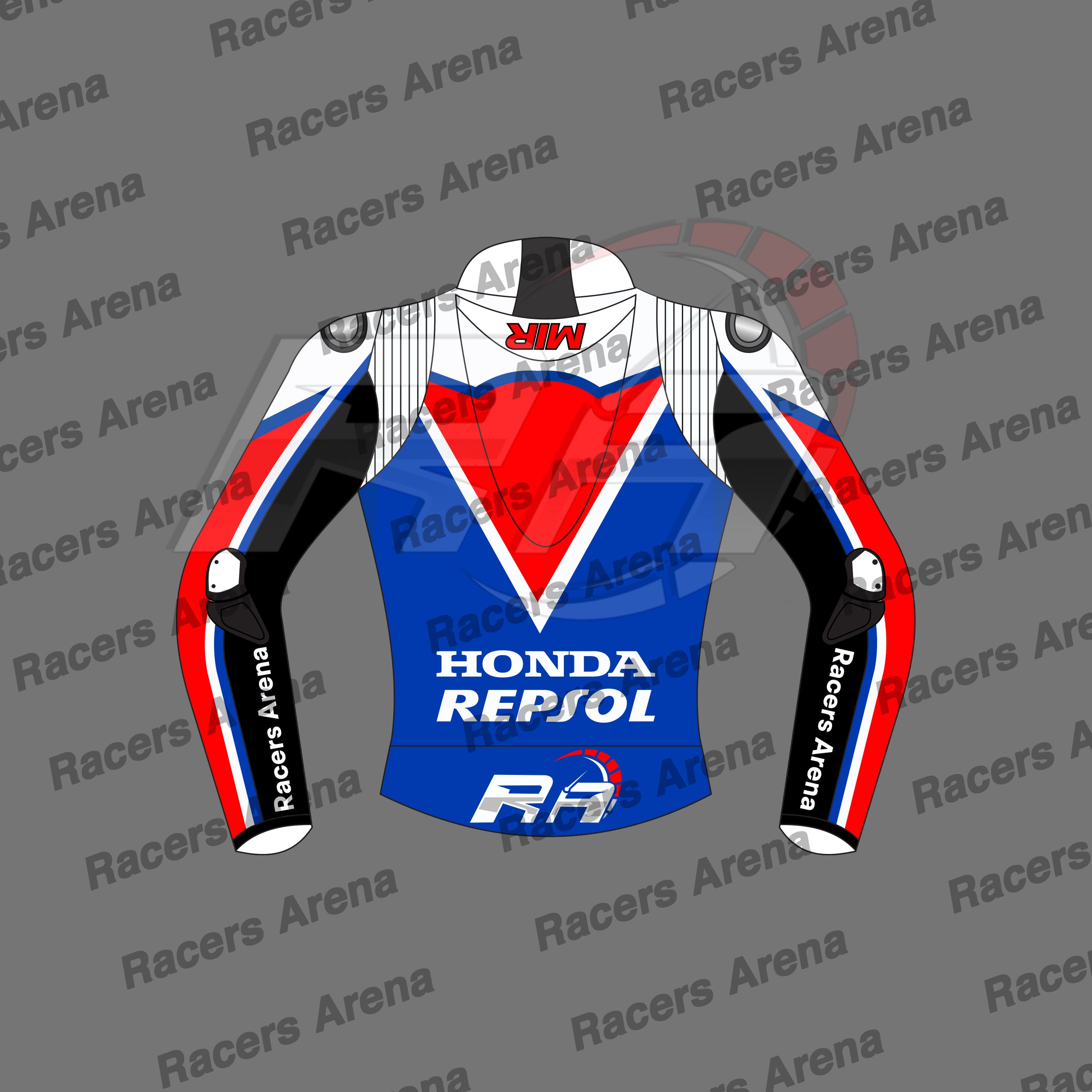 Joan-Mir-Honda-Repsol-British-GP-2024-Motorcycle-Leather-Race-Jacket-Back