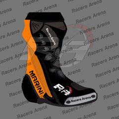 Mooney VR46 Luca Marini MotoGP 2023 Motorcycle Race Boot