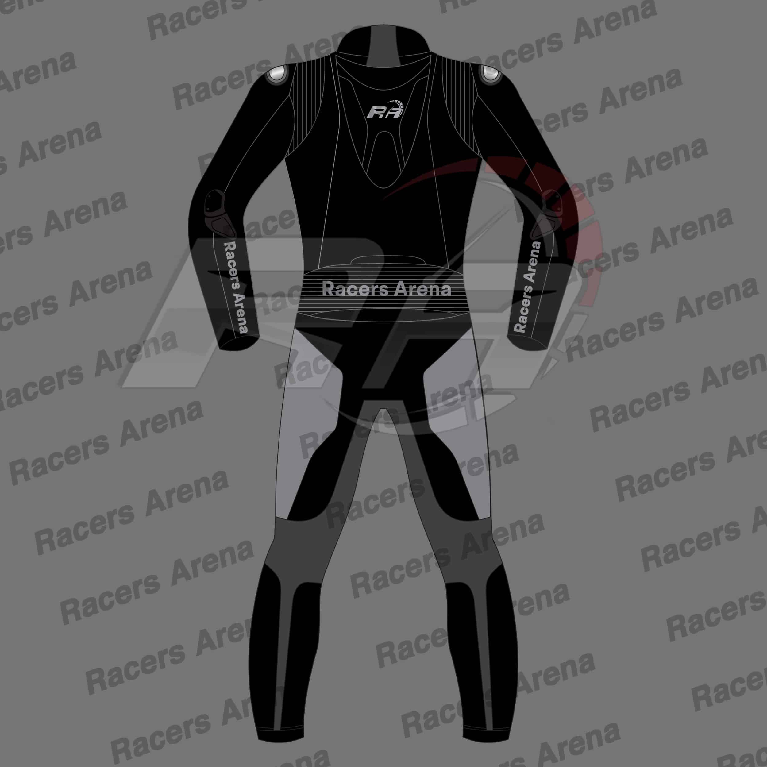 Racer Arena Racing Absolute Leather Suit Back