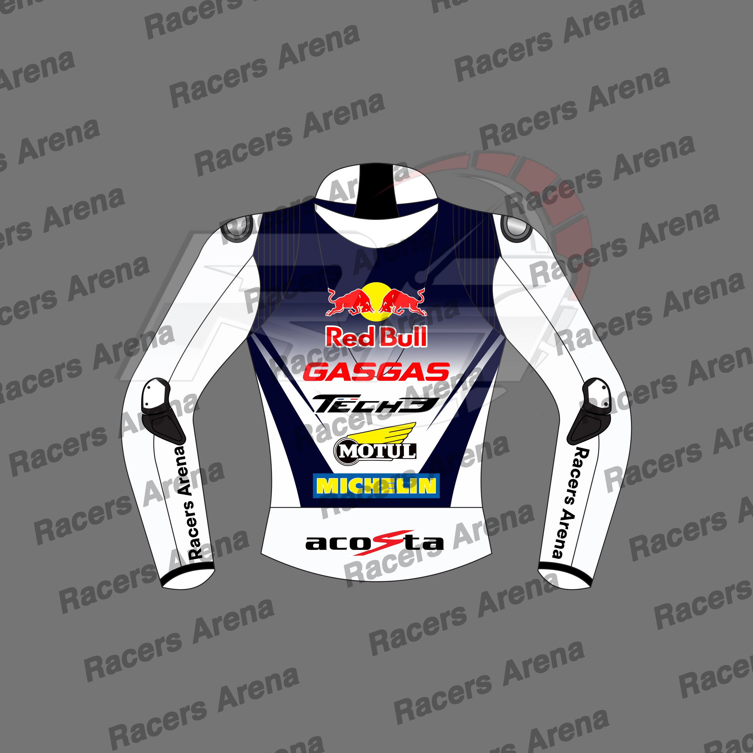 Pedro-Acosta-Red-Bull-British-GP-2024-Motorbike-Leather-Racing-Jacket-Back