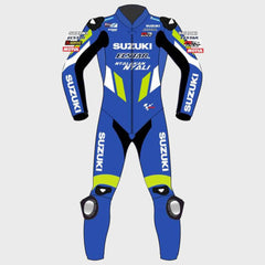 Alex Rins Suzuki Motorbike Leather Suit Front