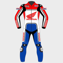 Casey Stoner Honda HRC Motorbike Suit 2020 Front