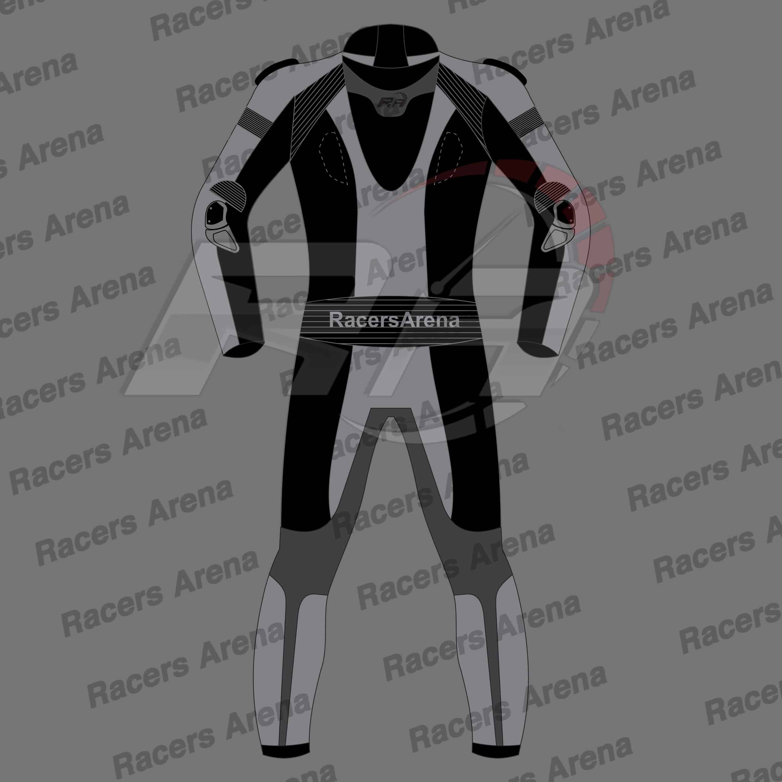 Dyno V1 Leather Race Suit Back