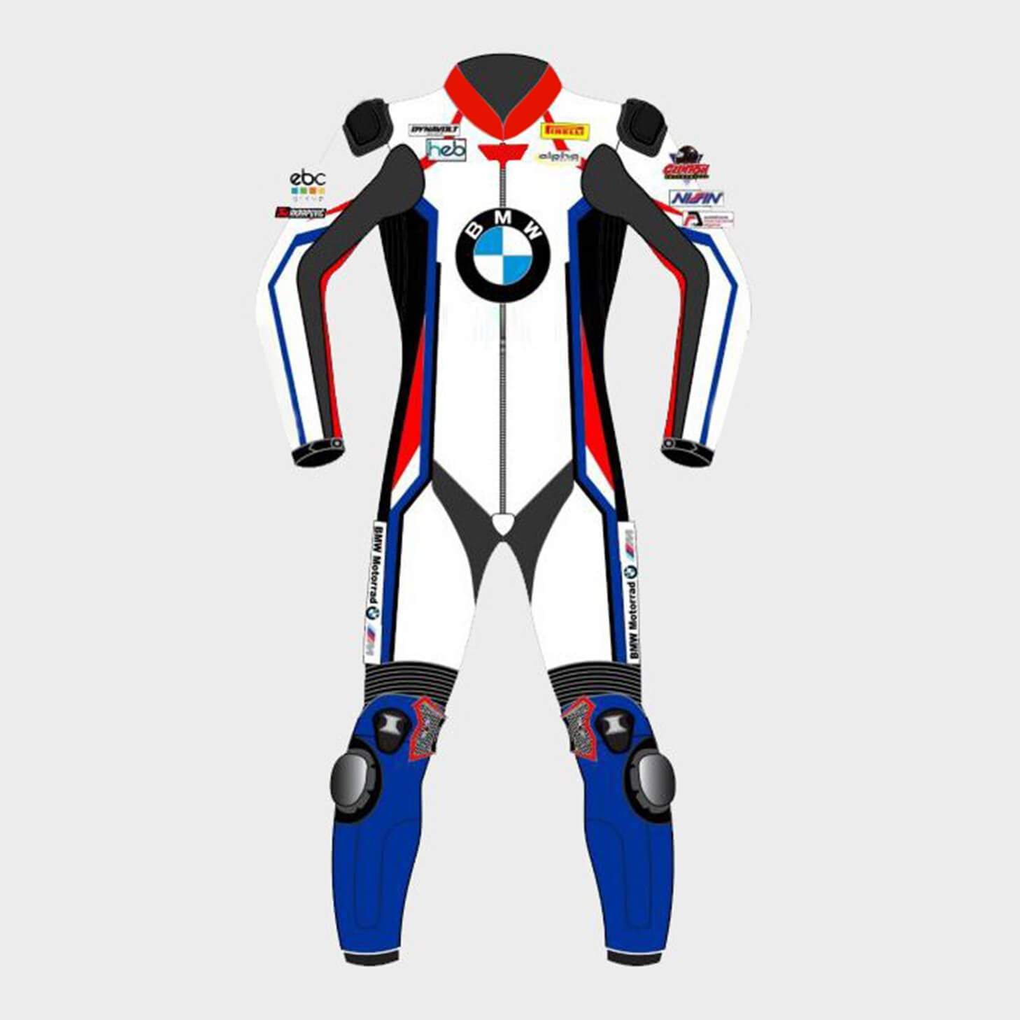 Eugene Laverty BMW Motorrad Race Suit WSBK 2020 Back