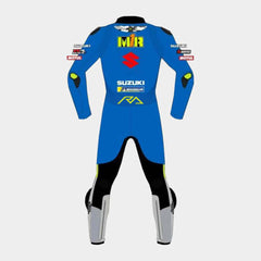 Joan Mir Suzuki Motorcycle MotoGP Leather Suit 2021 Back