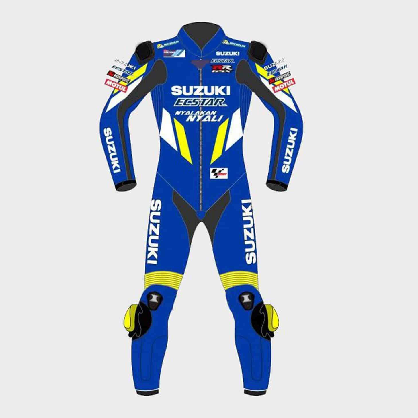 Joan Mir Suzuki Motogp 2019 Suit Front