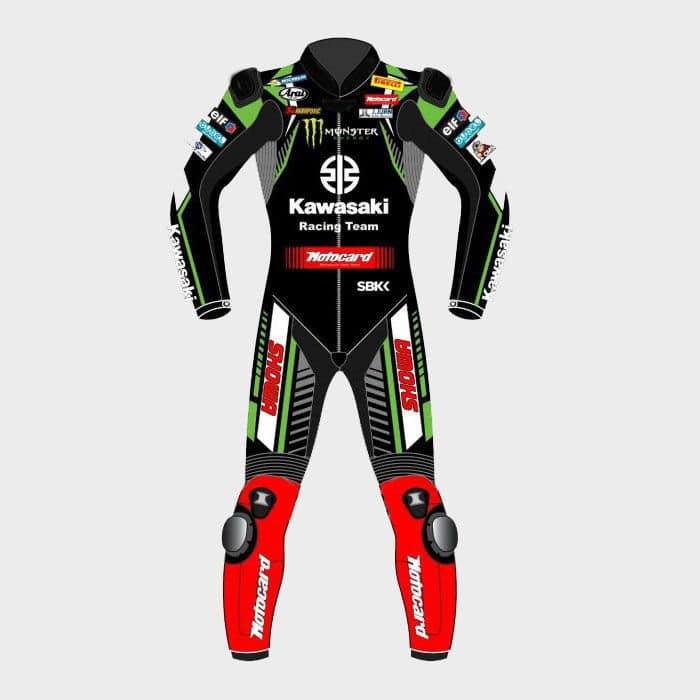 Jonathan Rea Kawasaki WSBK 2019 Racing Suit Front