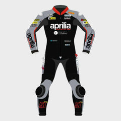 Jordi Torres Aprilia WSBK Leather Suit Front