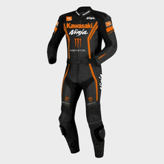 Kawasaki Ninja Motogp Leather Suit - Racers Arena UK