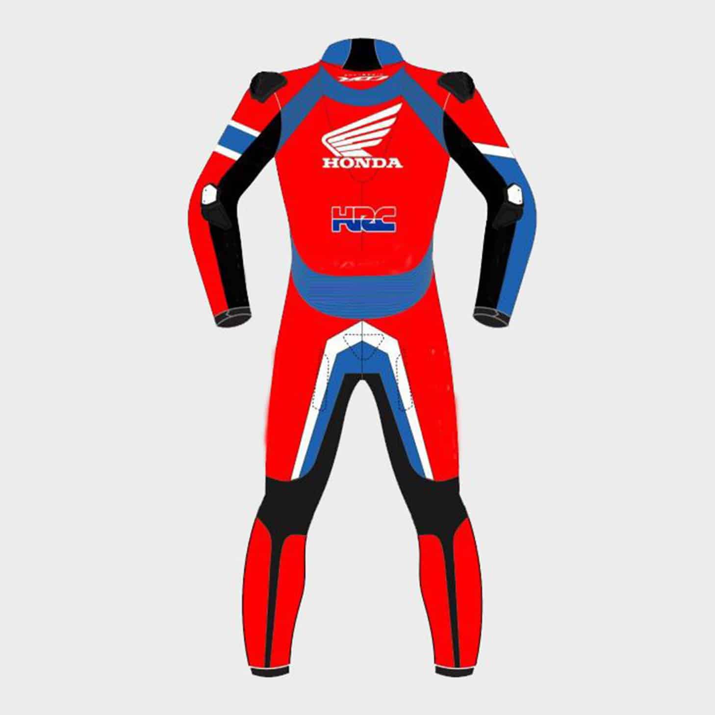 Leon Haslam Honda CBR Leathers WSBK 2020 Back