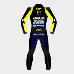 Yamaha Valentino Rossi Motorcycle suit 2019 back